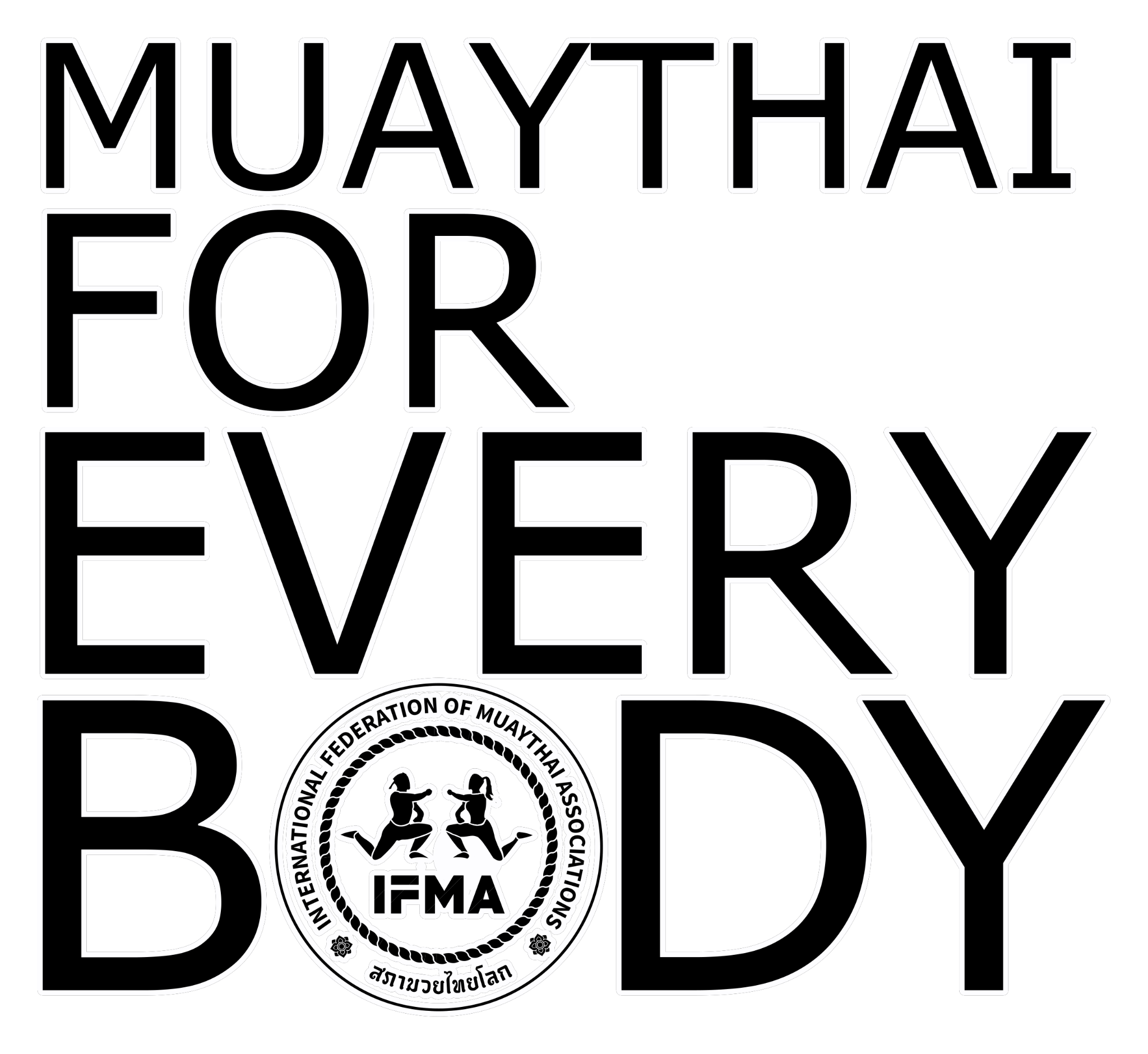 Muaythai for Every Body, with the circular IFMA emblem